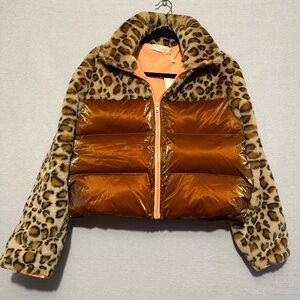 NWT Choosy Clothing Puffer Jacket - size XS